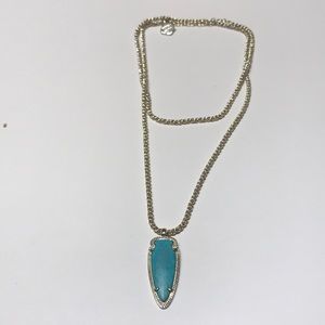 COPY - Kendra Scott Long Necklace with Turquoise …